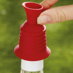 2 bouchons bec verseur silicone