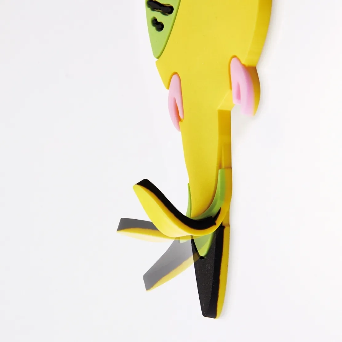 3 crochets perroquets