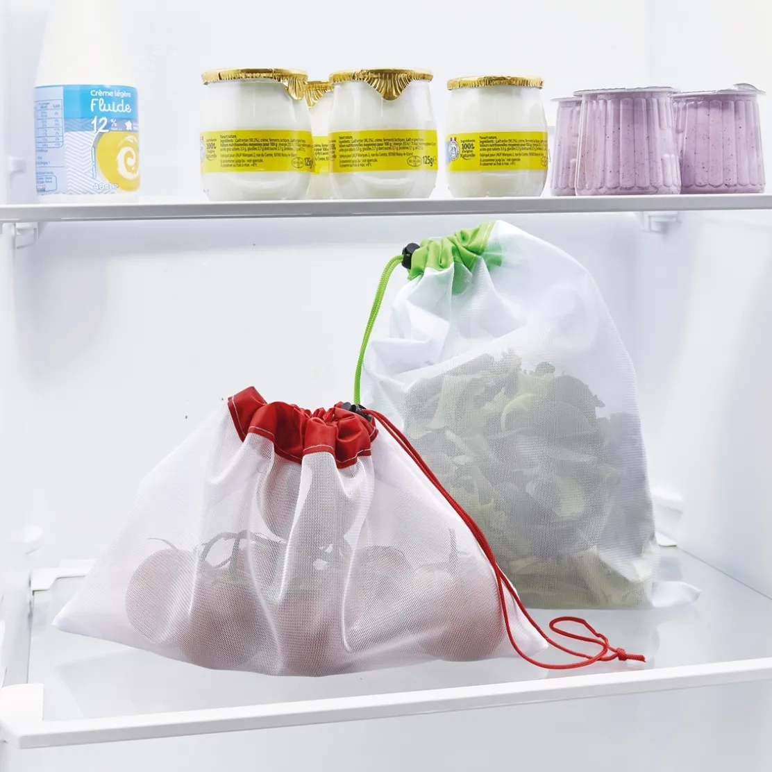 12 filets à légumes et fruits