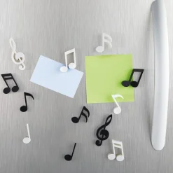 12 magnets notes de musique