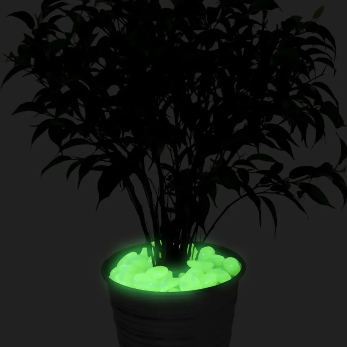 100 pierres phosphorescentes : «vertes» ou «bleues»