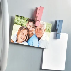 4 pinces mémo magnétiques