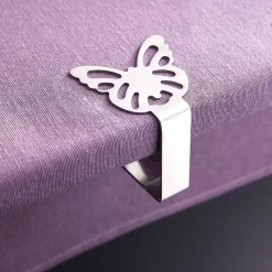 4 pinces nappe papillon