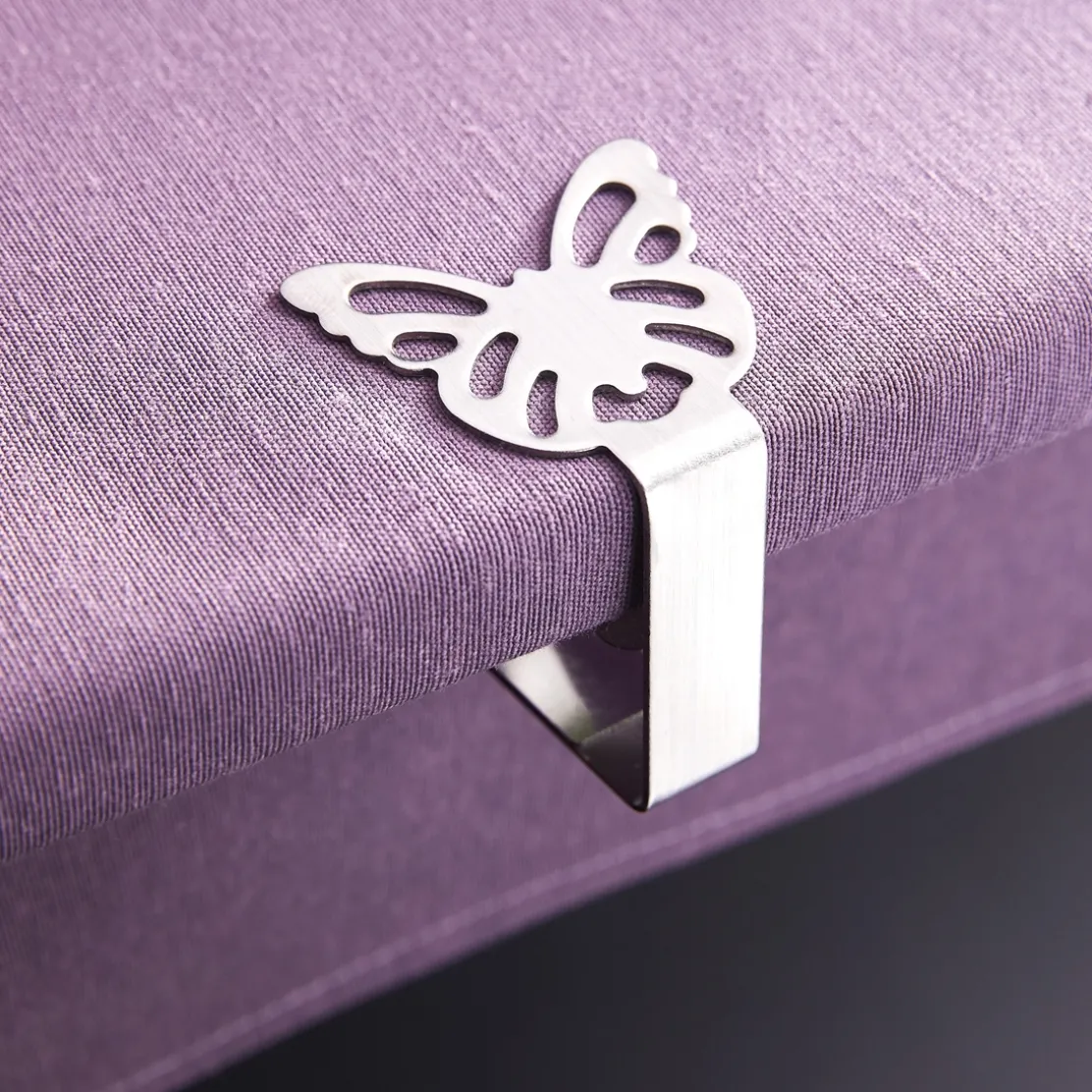 4 pinces nappe papillon