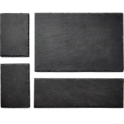 4 plateaux ardoise