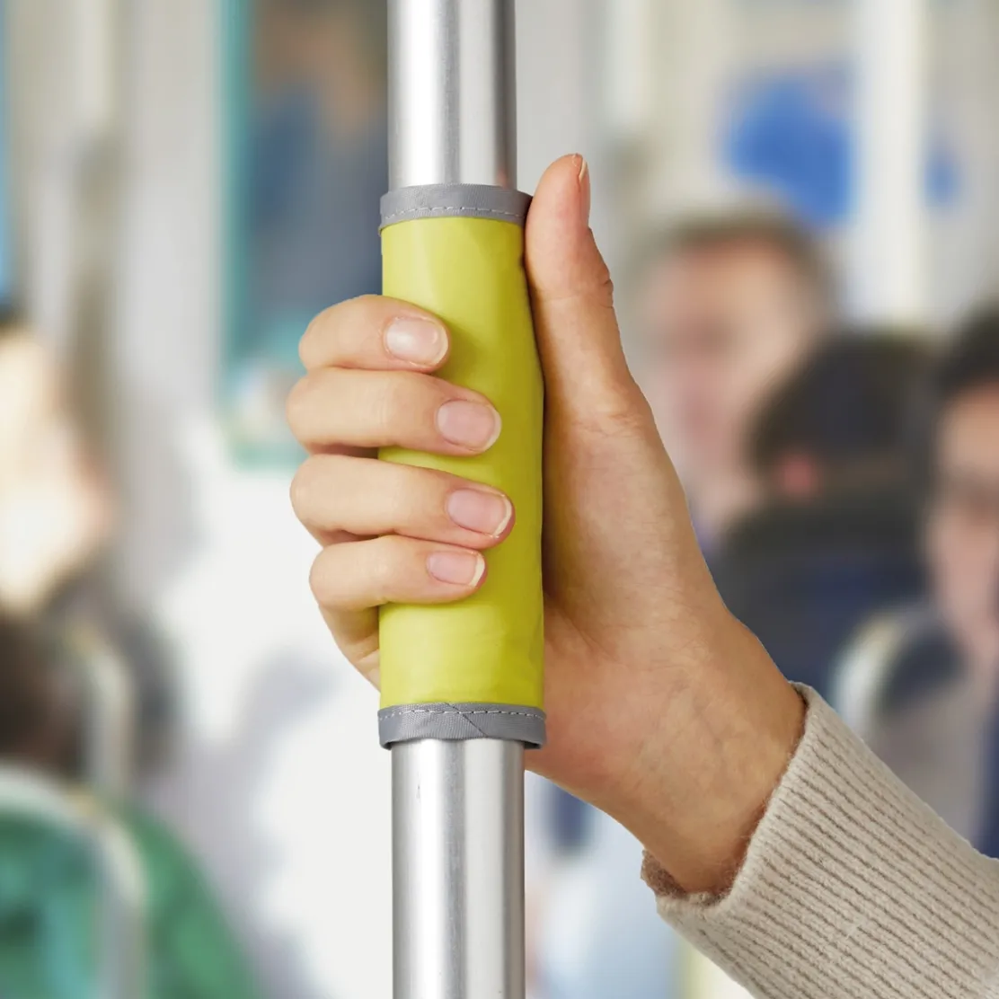 2 poignées de chariot anti-contamination