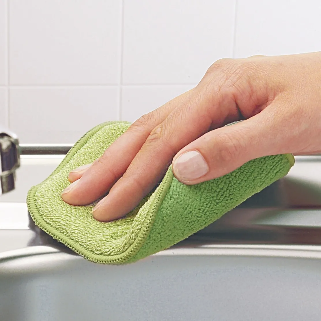 4 éponges microfibres