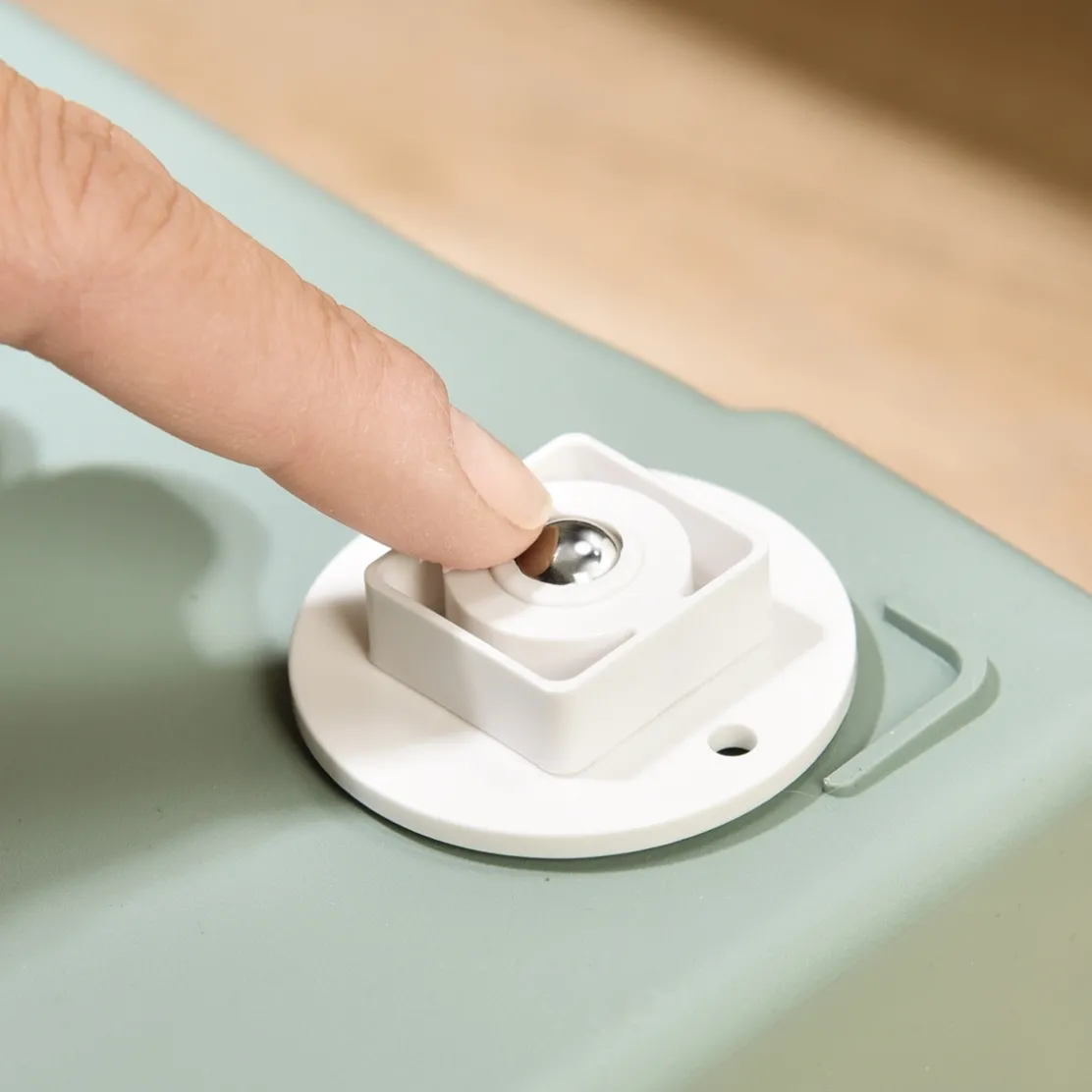 8 roulettes adhésives