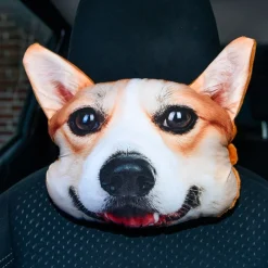 Appui-tête "chat" ou "chien" pour voiture