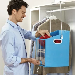 Bac de rangement à bascule