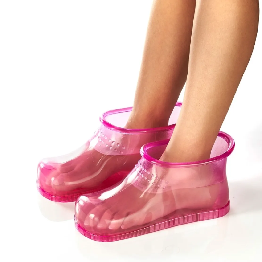 Bain de pieds rose