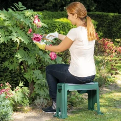 Banc de jardin reversible avec coffre