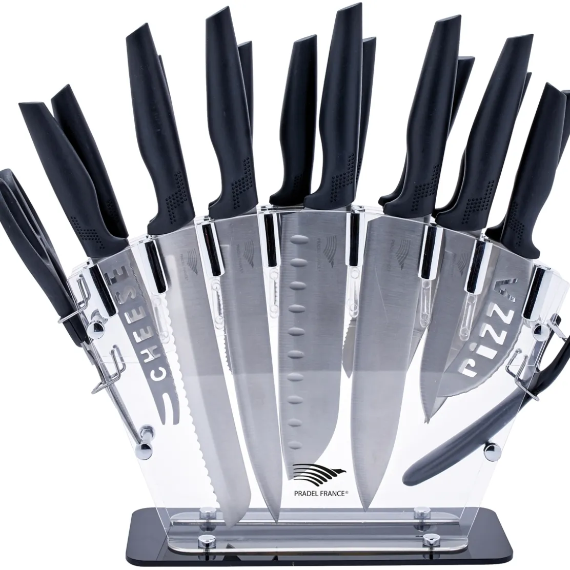 Bloc de couteaux 17 pièces Pradel France ®