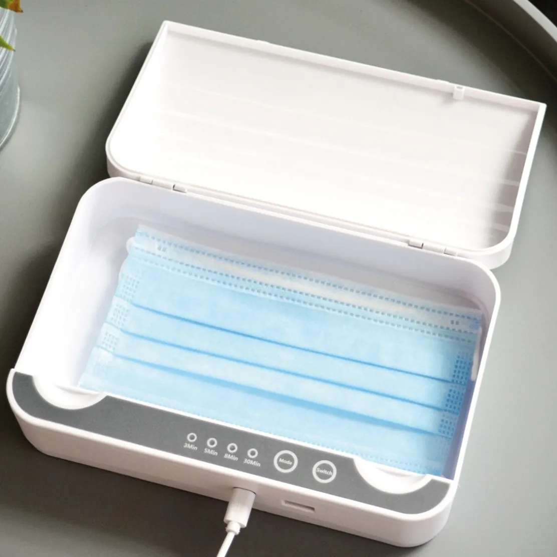 Boîte de stérilisation uvc