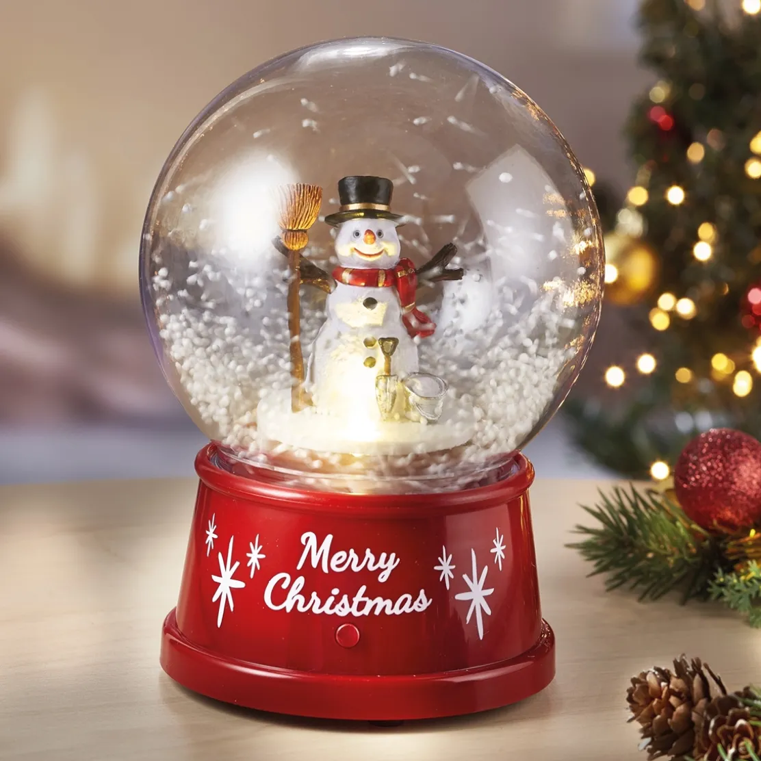 Boule à neige animée