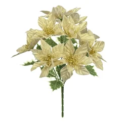 Bouquet poinsettia Rouge