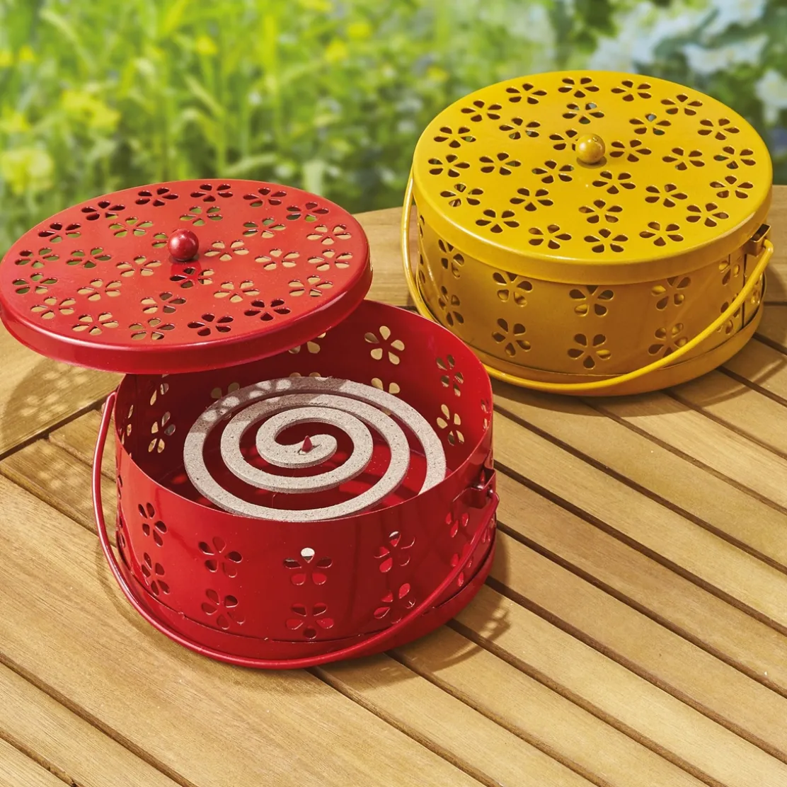 Brûleur anti-insectes vintage