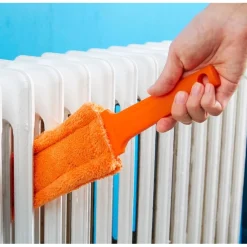 Brosse radiateur microfibres