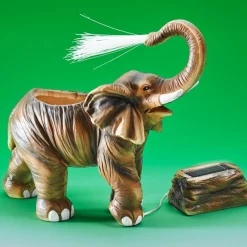 Cache-pot lumineux éléphant