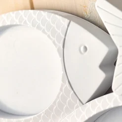 Cadre photos poissons blanc