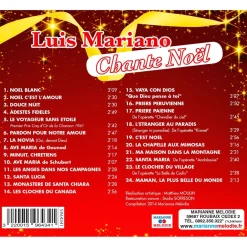 Cd Luis Mariano Chante Noel