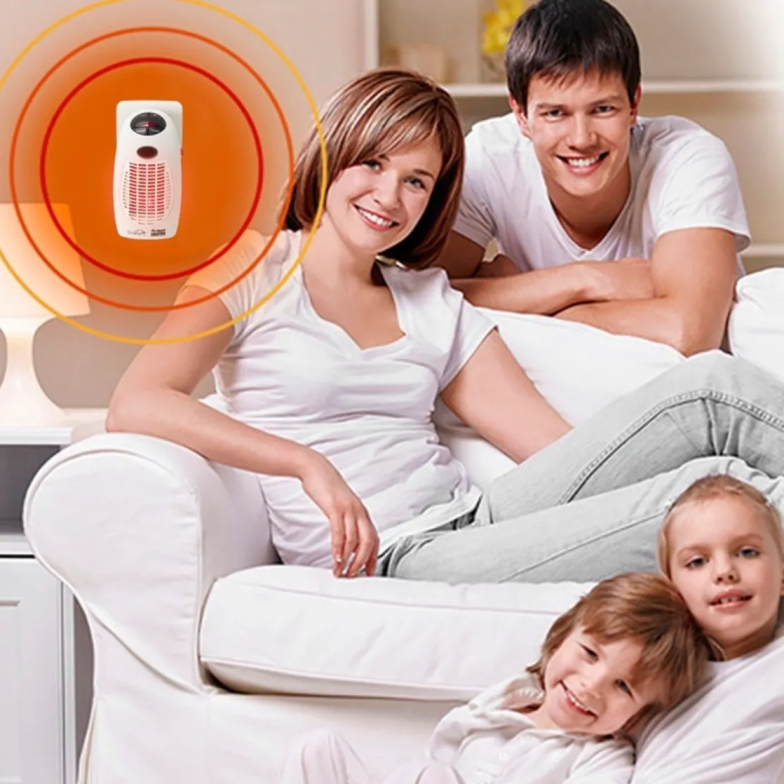 Chauffage mobile et rapide blanc : starlyf® Blanc