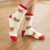 Chaussettes d'intérieur renne