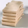 Chaussettes "orteils" soie beige : 5 paires - Taille unique