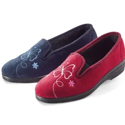 Chaussons Butterfly marine ou rouge
