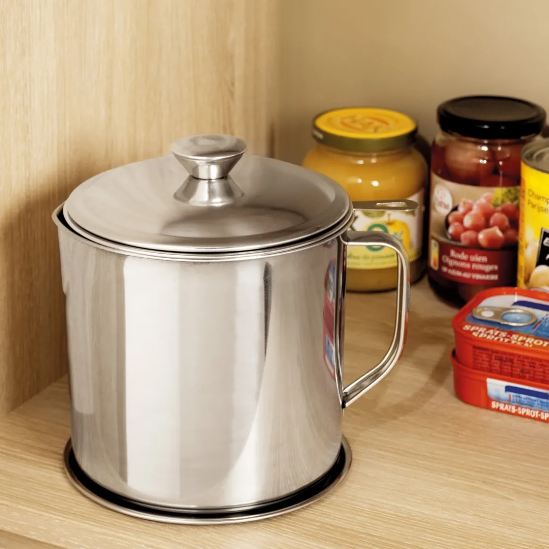 Conservateur filtre huile de friture