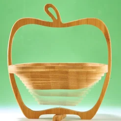 Corbeille de fruits dessous de plat bambou