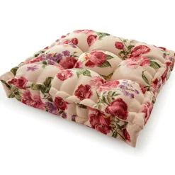Coussin réhausseur de chaise floral