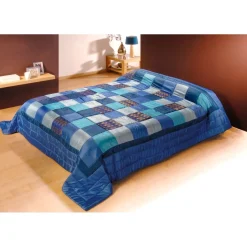 Couvre lit patchwork