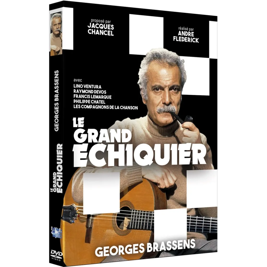 Dvd le grd echiquier de georges brassens