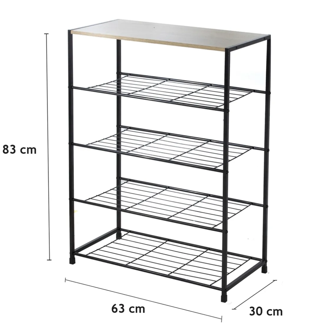 Etagère à chaussures 5 niveaux