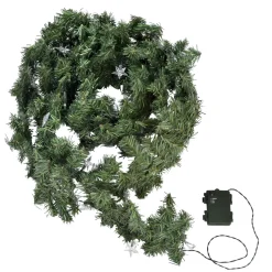 Guirlande sapin étoilée lumineuse