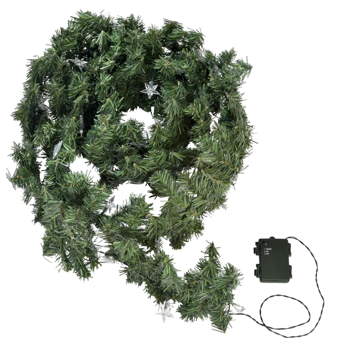 Guirlande sapin étoilée lumineuse