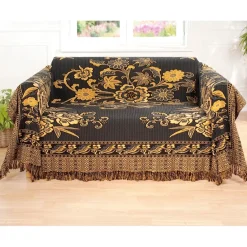 Jeté de canapé réversible