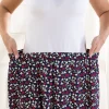 Jupe culotte fleurie
