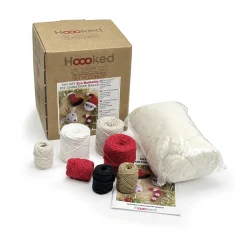 Kit mini personnages de Noël au crochet