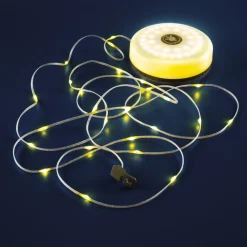 Lampe et guirlande ajustable nomade