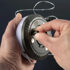 Lampe et guirlande ajustable nomade