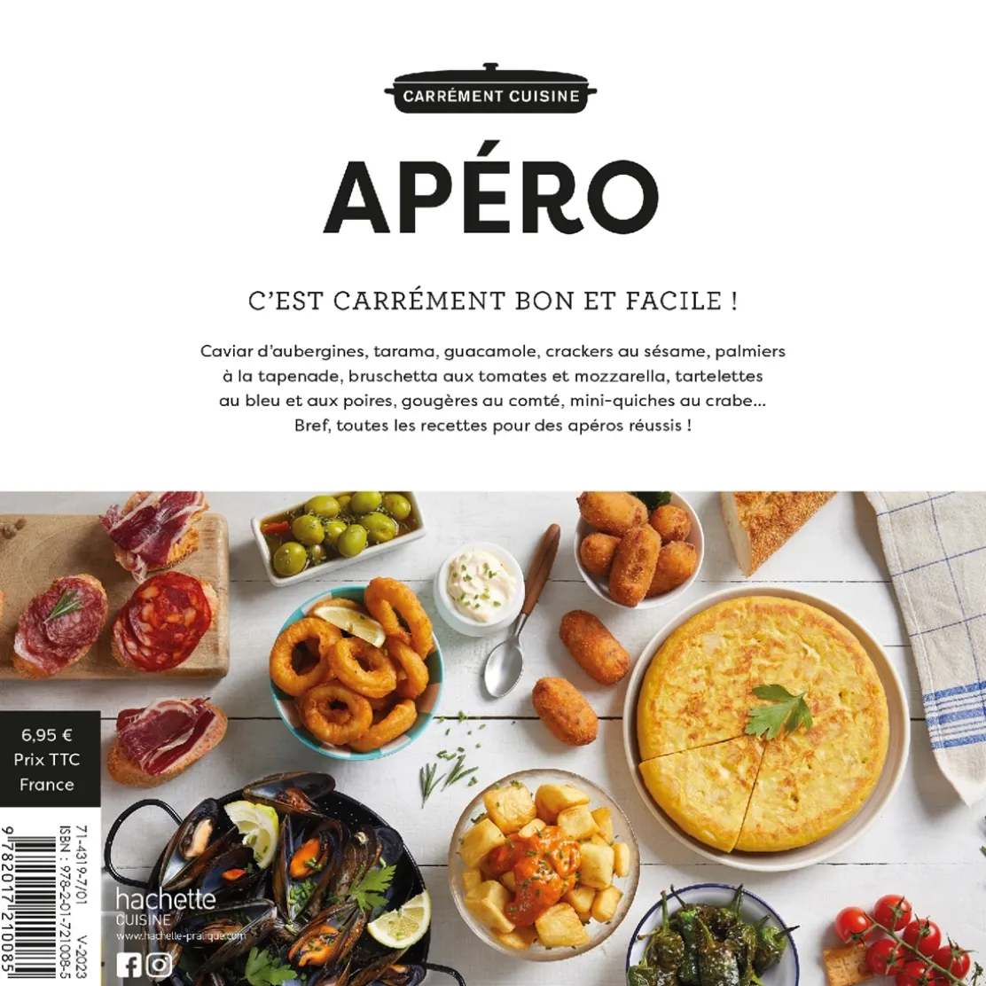Livre 100 recettes apéritives créatives