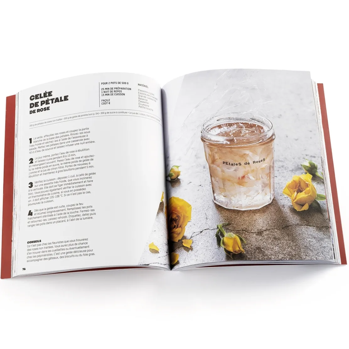 Livre "Confitures, gelées et marmelades"