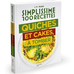 Livre Simplissime "Quiches et cakes"