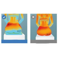 Lot de 2 assises rafraîchissantes