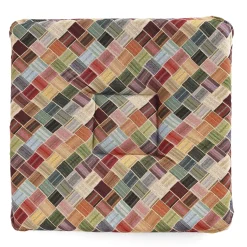 Lot de 2 couvre chaises multicolore Multicolore