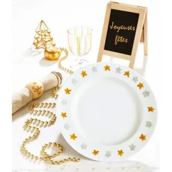 Lot de 2 craies liquides argent + or