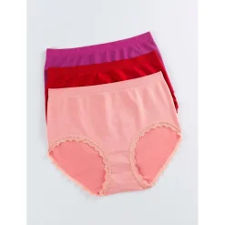 Lot de 3 culottes tailles hautes