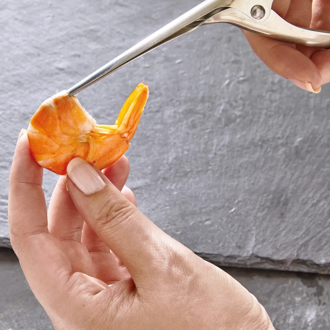 Lot de 2 décortiqueurs de crevettes